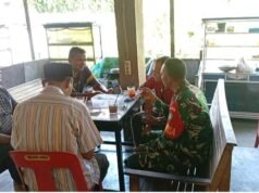 Jalin Sinergitas, Babinsa Aneuk Laot Duduk Bersama Tokoh Masyarakat Pantau Kondisi Wilayah