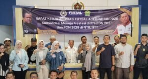 Pengurus Futsal Aceh Gelar Raker, Bahas sejumlah Regulasi FFI dan Linus