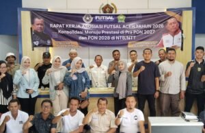 Pengurus Futsal Aceh Gelar Raker, Bahas sejumlah Regulasi FFI dan Linus