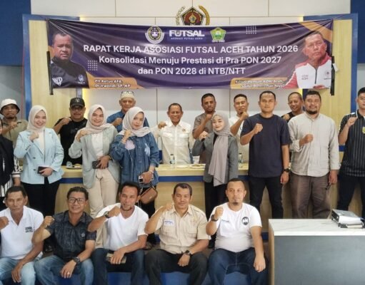 Pengurus Futsal Aceh Gelar Raker, Bahas sejumlah Regulasi FFI dan Linus