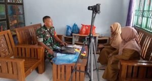 Komsos Bersama Guru PAUD, Babinsa Keuneukai Pererat Silaturahmi Seluruh Elemen Masyarakat