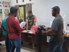 Babinsa Jaboi Dampingi Nelayan Urus Kartu Nelayan, Permudah Akses Layanan dan Kesejahteraan Warga