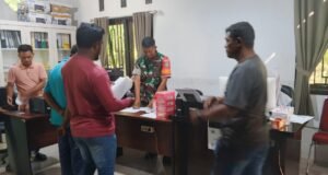 Babinsa Jaboi Dampingi Nelayan Urus Kartu Nelayan, Permudah Akses Layanan dan Kesejahteraan Warga