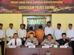 Gerak Cepat Satreskrim Polres Sabang Ungkap Kasus Curat, Tiga Pelaku Diamankan