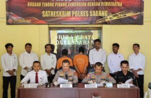 Gerak Cepat Satreskrim Polres Sabang Ungkap Kasus Curat, Tiga Pelaku Diamankan