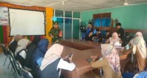 Babinsa Kuta Ateuh Pantau Survei Migrasi Malaria, Dukung Penanggulangan Penyakit Menular