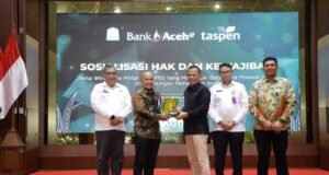 Bank Aceh dan Taspen Gelar Sosialisasi Hak dan Kewajiban serta Wirausaha Pintar bagi PNS Menjelang Pensiun