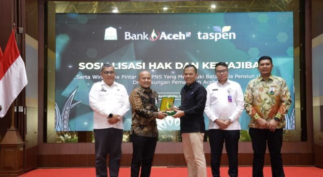 Bank Aceh dan Taspen Gelar Sosialisasi Hak dan Kewajiban serta Wirausaha Pintar bagi PNS Menjelang Pensiun