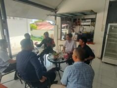 Komsos Bahas Keamanan Wilayah, Babinsa Kuta Ateuh Ajak Warga Jaga Ketertiban Bersama
