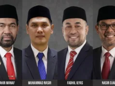 HUT Ke-3 Forum Pemred Multimedia: Mualem Terima Pena Emas, Sekda Nasir dan Dirut BAS Raih Award
