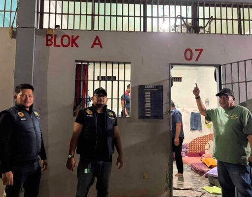 Pastikan Zero Halinar, Kakanwil Ditjenpas Aceh Sambangi Lapas Banda Aceh