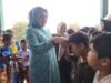 Berkunjung ke SD Negeri 7 Simeulue Barat, Kak Na Ajak Siswa Gemar Makan Ikan