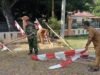 Semarakkan HUT ke-81 RI, Babinsa Balohan Ajak Warga dan Instansi Kibarkan Bendera Merah Putih
