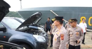 Kapolres Sabang Pimpin Pengecekan Ranmor Dinas, Lanjut Silaturahmi ke Kapal Wisanggeni Korpolairud