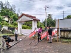 Tanamkan Semangat Nasionalisme, Babinsa Aneuk Laot Ajak Warga Semarakkan HUT ke-81 RI
