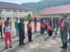 Babinsa Paya Seunara Beri Materi Baris Berbaris, Bentuk Karakter Disiplin Siswa SMPN 6 Sabang