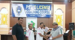 Kursus Pelatih Lisen D PSSI Aceh di Sigli, ‘Coach Educator PSSI Pusat Zainal Zapelo Gembleng 24 Calon Pelatih Muda Aceh’