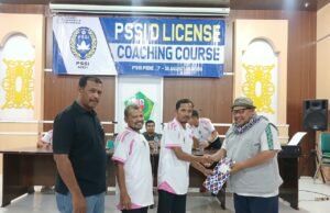 Kursus Pelatih Lisen D PSSI Aceh di Sigli, ‘Coach Educator PSSI Pusat Zainal Zapelo Gembleng 24 Calon Pelatih Muda Aceh’