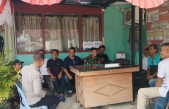 Komsos Bahas Lomba Kemerdekaan, Babinsa Kuta Ateuh Ajak Warga Semarakkan HUT RI