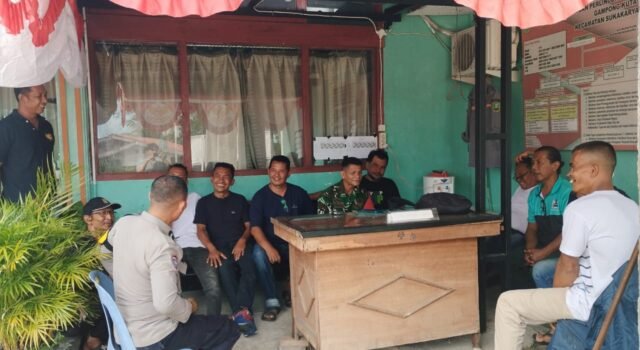 Komsos Bahas Lomba Kemerdekaan, Babinsa Kuta Ateuh Ajak Warga Semarakkan HUT RI