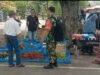 Babinsa Balohan Sapa Warga, Ingatkan Jaga Keamanan dan Segera Pasang Bendera Merah Putih
