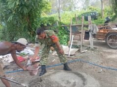 Kepedulian Tanpa Jarak, Babinsa Cot Abeuk Bantu Pekerjaan Warga Binaan
