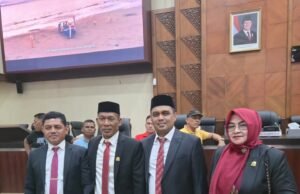 “Diinisiator Oleh Anggota DPRA Hasballah Cut Apa”, 11 Masjid di Aceh Besar Terima Bantuan Ambal