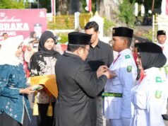 Wali Kota Sabang Kukuhkan 23 Paskibraka 2026, Siap Emban Tugas Kibarkan Sang Merah Putih