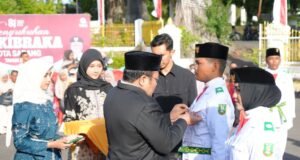 Wali Kota Sabang Kukuhkan 23 Paskibraka 2026, Siap Emban Tugas Kibarkan Sang Merah Putih