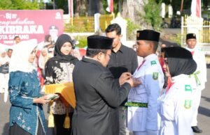 Wali Kota Sabang Kukuhkan 23 Paskibraka 2026, Siap Emban Tugas Kibarkan Sang Merah Putih