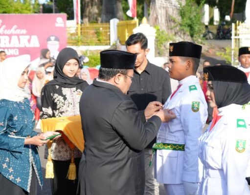 Wali Kota Sabang Kukuhkan 23 Paskibraka 2026, Siap Emban Tugas Kibarkan Sang Merah Putih