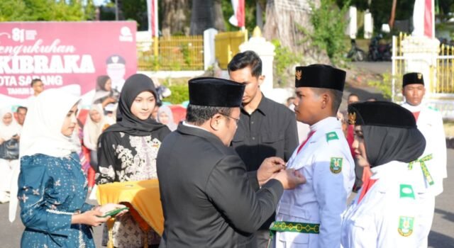 Wali Kota Sabang Kukuhkan 23 Paskibraka 2026, Siap Emban Tugas Kibarkan Sang Merah Putih