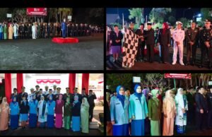 Pijar Kemerdekaan di Ujung Barat, Dandim 0112/Sabang Hadiri Upacara Taptu