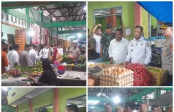 Sidak Pasar Induk Sabang: Dandim Bersama Forkopimda Pantau Langsung Harga Kebutuhan Pokok Masyarakat