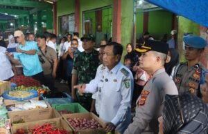 Kapolres Sabang dan Wakil Walikota Sidak Pasar, Harga Bahan Pokok Relatif Stabil