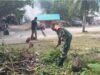 Babinsa Keuneukai Turun Langsung Bersama Warga, Wujudkan Lingkungan Bersih dan Nyaman