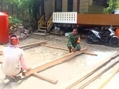 Babinsa Gampong Paya Bantu Pembangunan Balai Pengajian Darul Amanah yang Semakin Diminati Warga