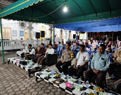 Bhabinkamtibmas Hadiri Ceramah Maulid Nabi Muhammad SAW