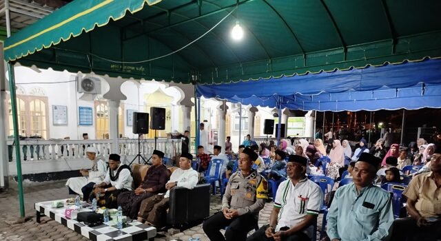 Bhabinkamtibmas Hadiri Ceramah Maulid Nabi Muhammad SAW