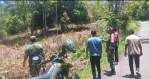 Babinsa Paya Seunara Gencar Cegah Karhutla: Tidak Bakar Lahan, dan Pemicu Kebakaran Lainnya
