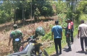 Babinsa Paya Seunara Gencar Cegah Karhutla: Tidak Bakar Lahan, dan Pemicu Kebakaran Lainnya