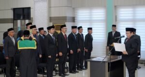 Wali Kota Sabang Lantik Pejabat Eselon II, ‘Tekankan Pentingnya Disiplin’