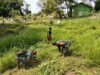 Jaga Kebersihan Tempat Pemakaman Umum, Babinsa, Bhabinkamtibmas & Warga Gotong Royong di Kuta Timu
