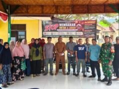Sosialisasi Cegah Karhutla di Gampong Paya, Babinsa & Keuchik Ingatkan Bahaya Pembakaran dan Sanksi Hukum