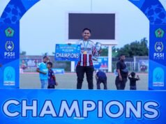 Mahasiswa Penjas UBBG Muhammad Syauqi Kamal Turut Antar Talenta Aceh FA Juara Piala Soeratin U-15 Aceh 2026