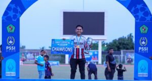 Mahasiswa Penjas UBBG Muhammad Syauqi Kamal Turut Antar Talenta Aceh FA Juara Piala Soeratin U-15 Aceh 2026