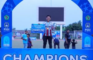 Mahasiswa Penjas UBBG Muhammad Syauqi Kamal Turut Antar Talenta Aceh FA Juara Piala Soeratin U-15 Aceh 2026
