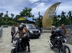 Polsek Sukakarya Polres Sabang Gencarkan Patroli, Antisipasi Guantibmas Saat HUT RI ke-81