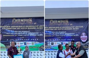Turnamen U-45, PSSI Banda Aceh Juara, SKFC ‘Runner up’, Dahlan Pemain Terbaik dan Pipit Topskor