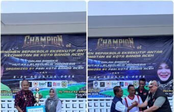 Turnamen U-45, PSSI Banda Aceh Juara, SKFC ‘Runner up’, Dahlan Pemain Terbaik dan Pipit Topskor
